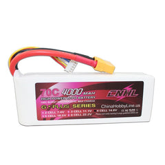 CNHL g+plus 4000mah 14.8v 4s 70c lipo battery with xt90 plug