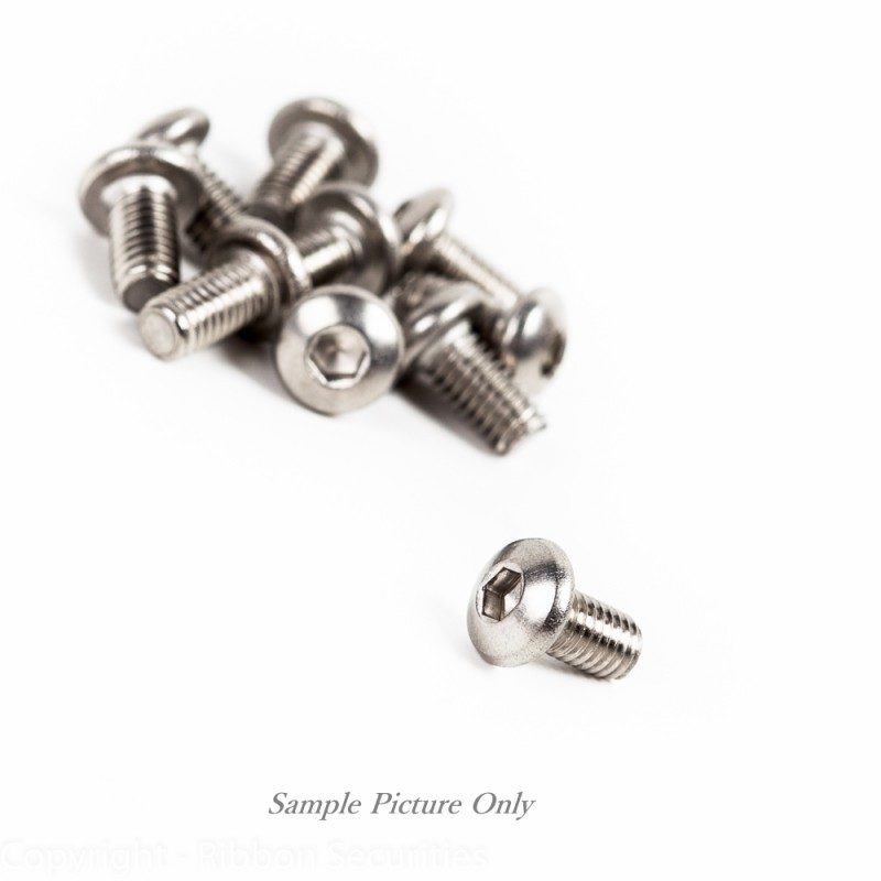 M3 - Button - Stainless Steel - Hex Screw
