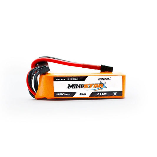 CNHL ministar 450mah 22.2v 6s 70c lipo battery with xt30 plug