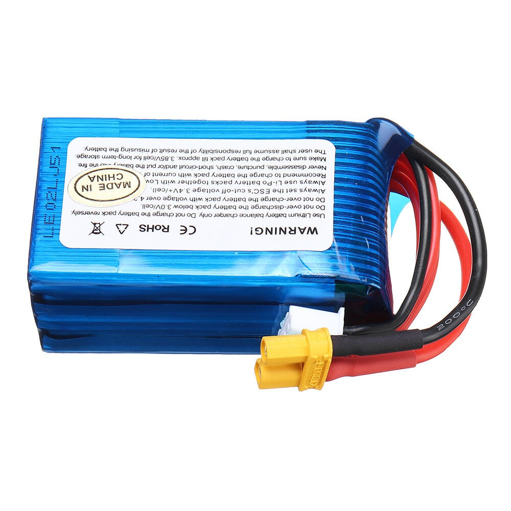 DINOGY 14.8V 600mAh 65C 4S Lipo Battery XT30 Plug