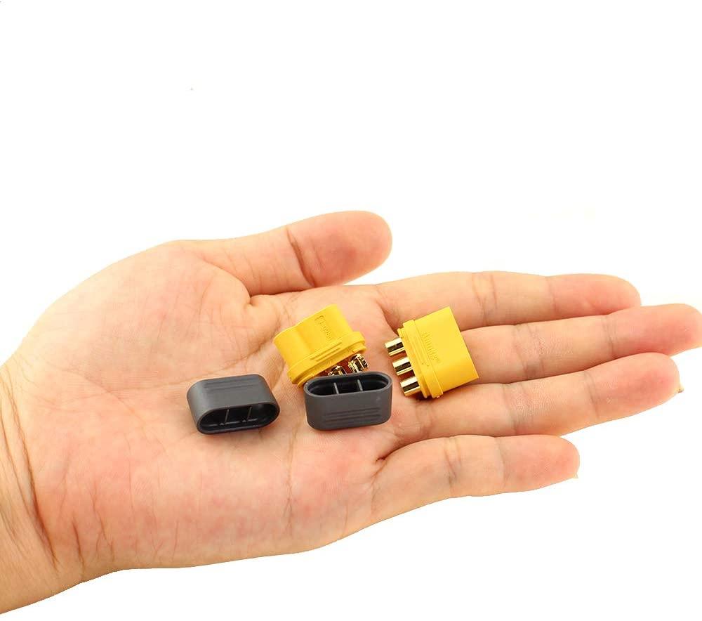 Amass MR60 connector plug female and male connector 3.5 bullet connector for motor ESC connection