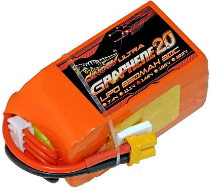 Dinogy 4S 850Mah Graphene Ultra 2.0 XT30