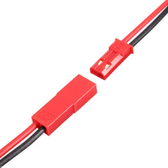 5 Pairs 2 Pins JST Male & Female Connectors Plug Cable Wire Line 110mm Red