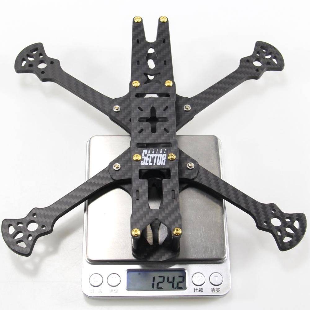 HGLRC Sector 5"  7"  V3 HD Freestyle 3K Carbon Fiber Frame Kit for RC Drone FPV