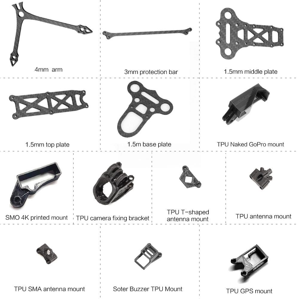 Rekon 5 Frame Kit 5 Inch Frame Kit - Long Range