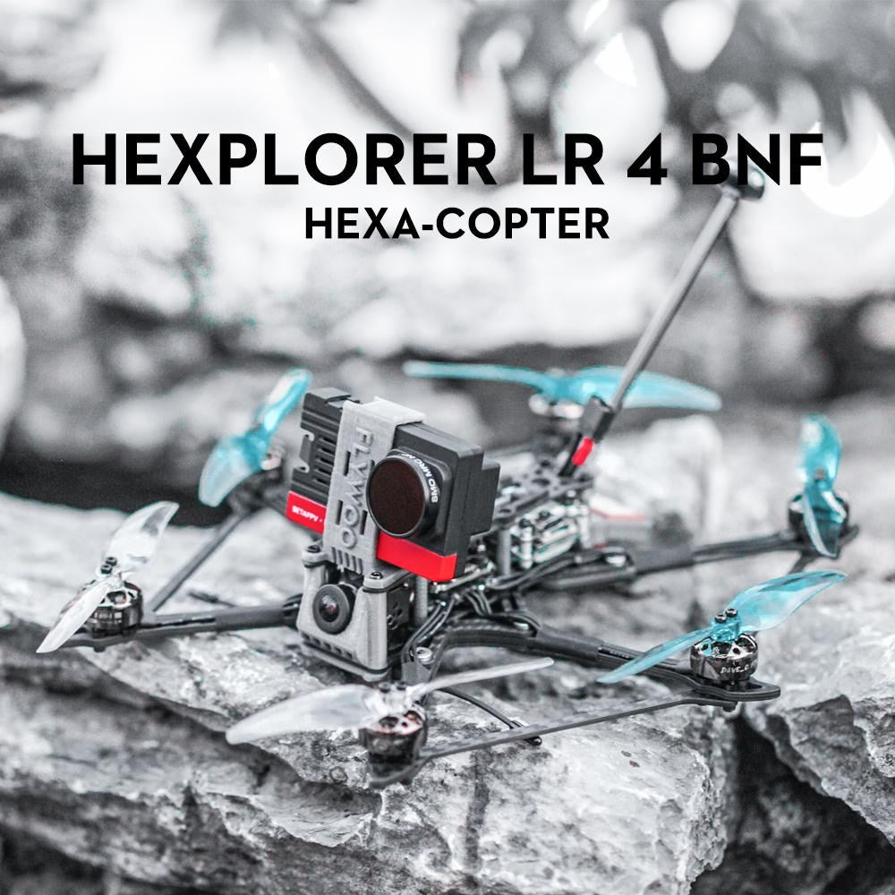HEXplorer LR 4 4S Hexa-copter BNF with Caddx Vista / Nebula Pro Digital HD System F745HEX BGA BS13A 6IN1