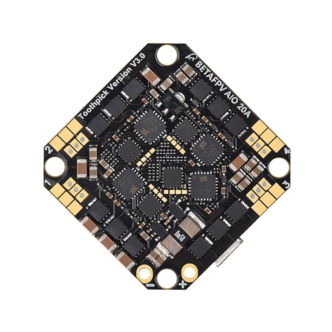 Toothpick F4 2-4S AIO Brushless Flight Controller 20A(BLHeli_S) V3