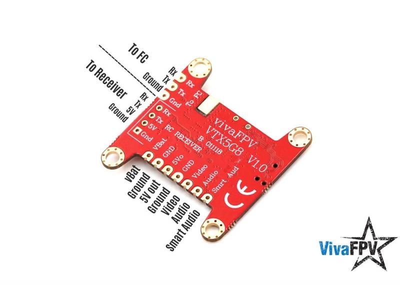 VIVAFPV VTX SMARTAUDIO 2.1