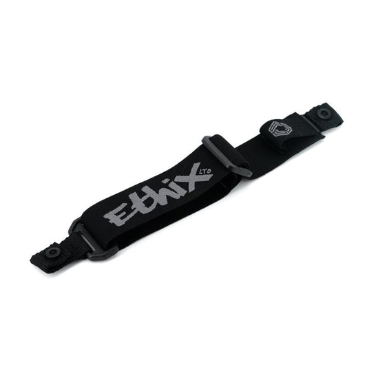 ETHIX GOGGLE STRAP HD BLACK (GREY LOGO)