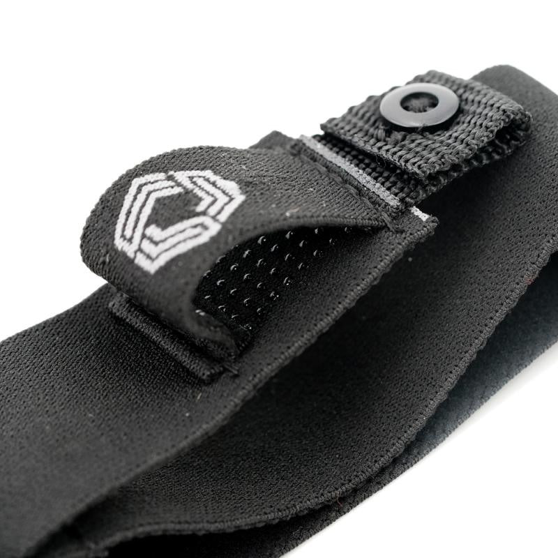 ETHIX GOGGLE STRAP HD BLACK (GREY LOGO)