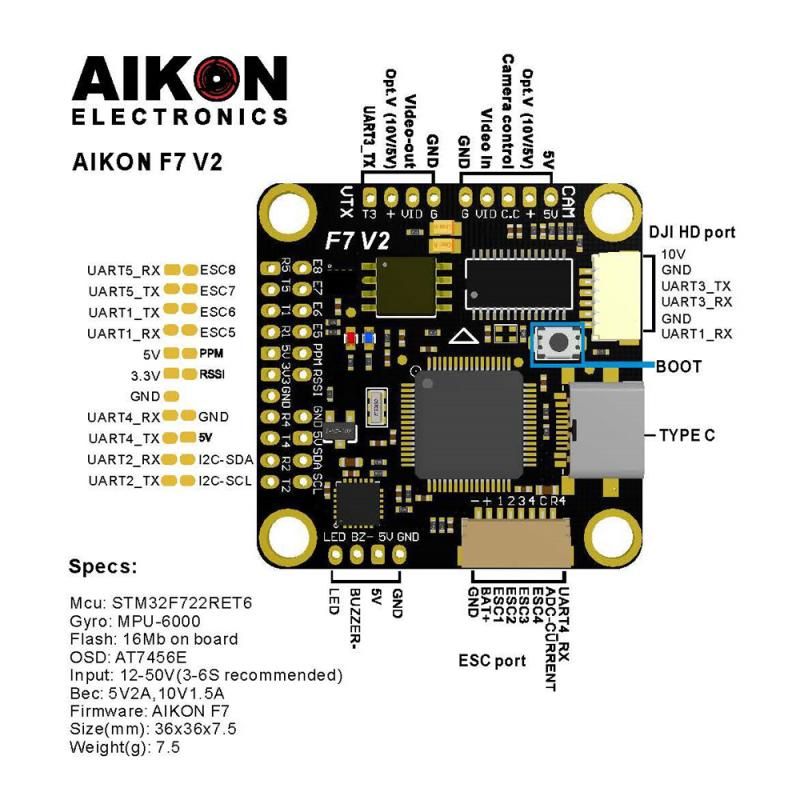 AIKON F7 FC V2 HD