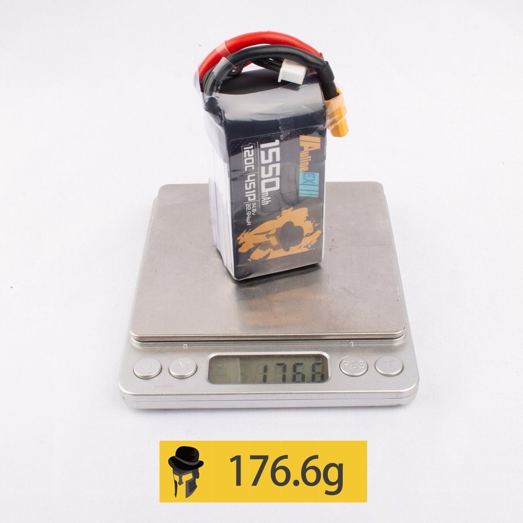 Auline EX 1550mAh 4S 120C 14.8V LiPo Battery XT60