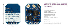 Matek Systems - EXPRESSLRS/ELRS 2.4GHZ RECEIVER ELRS-R24-D