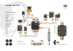 Diatone Mamba F405 MK2 Flight Controller