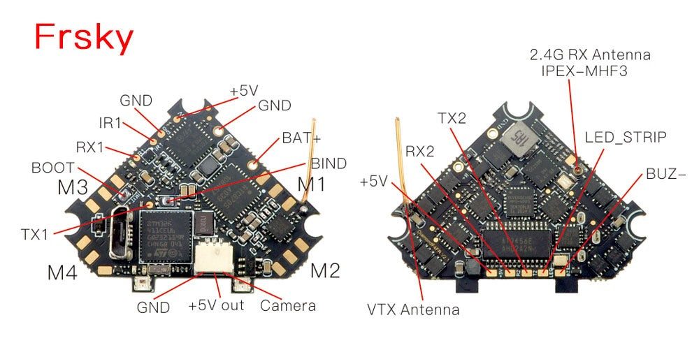 Happymodel Diamond F4 AIO flight controller