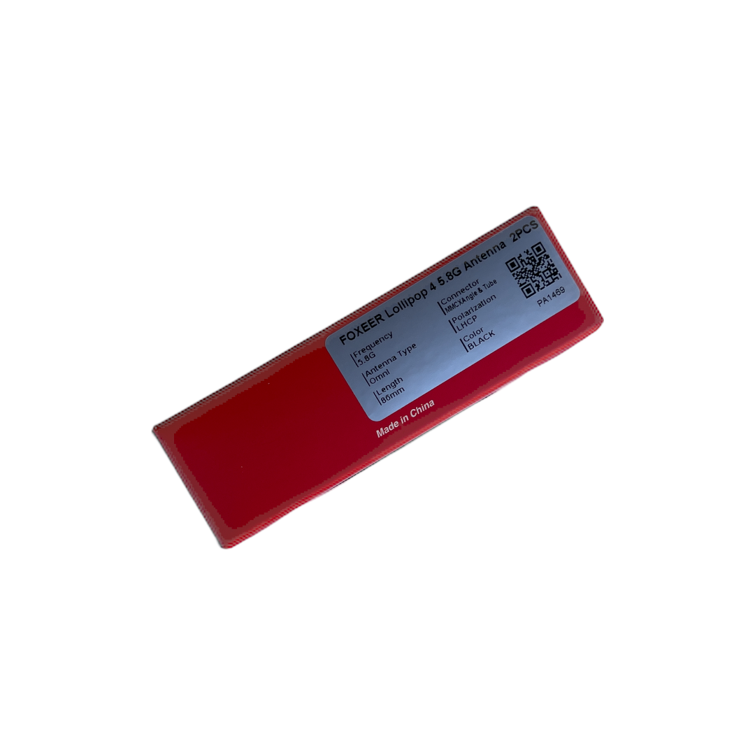 Foxeer Lollipop v4 FPV Antenna - 2pc (LHCP MMCX TS)