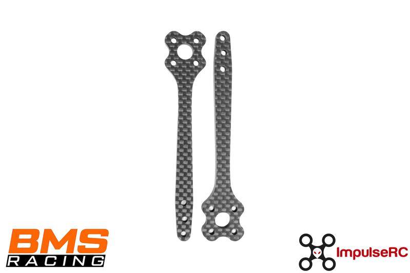 BMSRACING JS-1 5&#8243; ARMS CF 5MM (2 PACK)