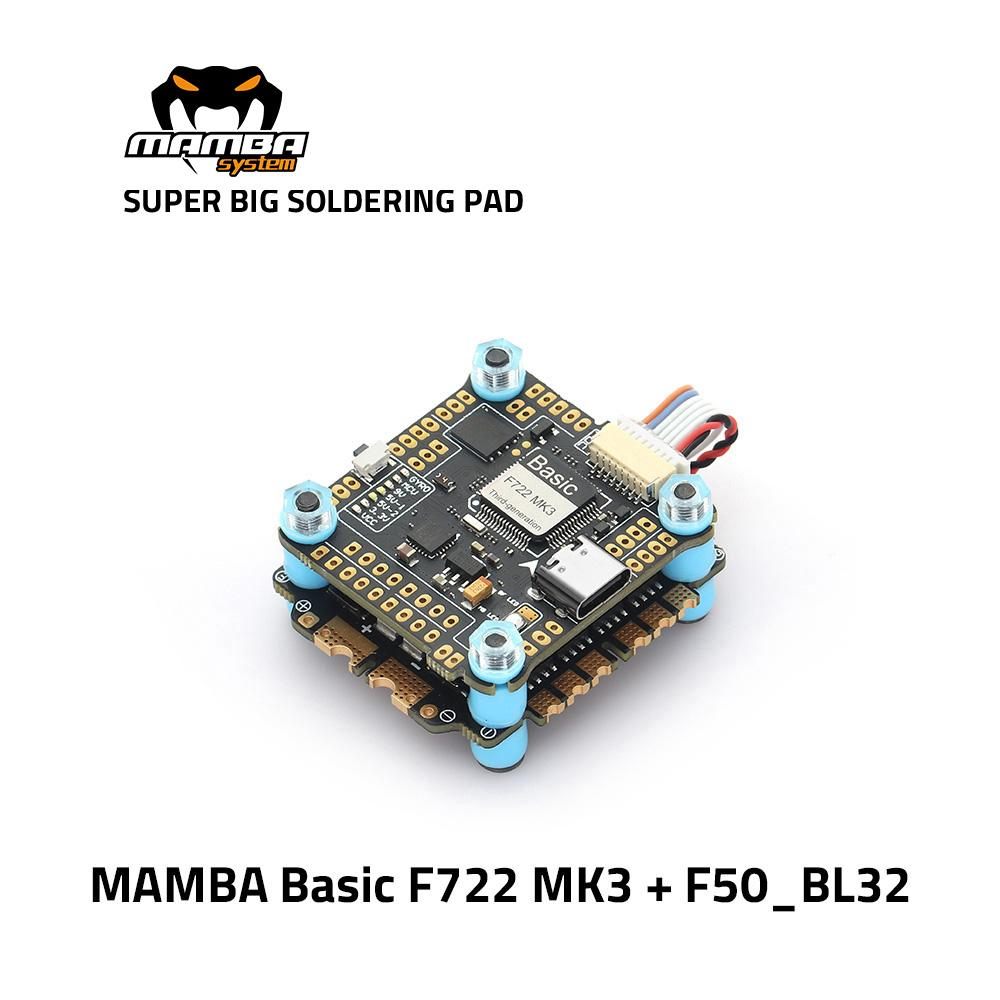 Mamba Basic F722 MK3 Stack Blheli32 50A