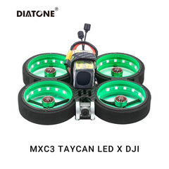 DIATONE MXC TAYCAN SW2812 LED-DUCT 3INCH FREESTYLE FPV DRONE DJI AIR UNIT