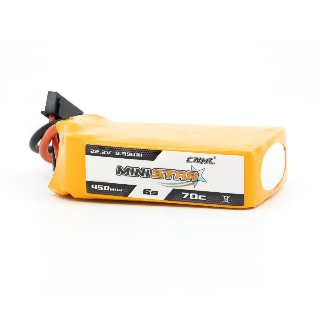 CNHL ministar 450mah 22.2v 6s 70c lipo battery with xt30 plug