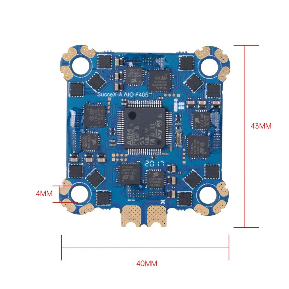 SucceX-A F4 40A AIO Board(MPU6000)