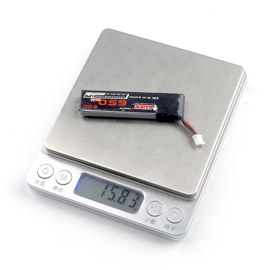 HappyModel 1S 3.8V 650mAh 30C Lipo Lihv Battery PH2.0 Plug