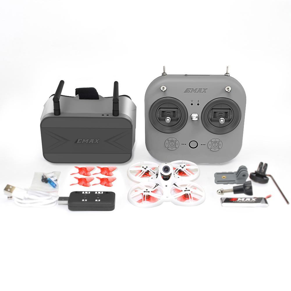 Emax Tinyhawk III RTF Kit FPV Racing Drone FrSky D8-With Controller & Goggles