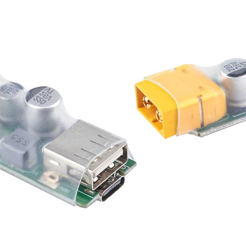 3S-6S Lipo Battery Charger USB Fast Charging Converter with XT60 Plug