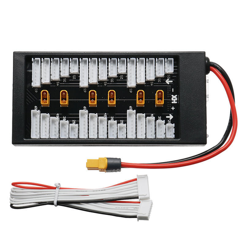 Amass XT30 Plug Parallel Charging Board XT60 Input