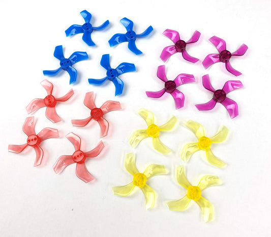 Betafpv X Gemfan 40mm 4-Blade Propellers (1.5mm Shaft)