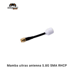 Mamba Ultras 5.8G Antenna RHCP SMA WHITE