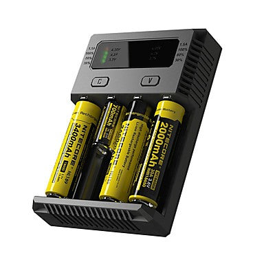 Nitecore New i4 18650 Charger AC / DC