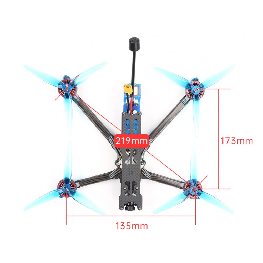 Chimera5 DC LR 4S HD with Caddx Polar Vista Digital HD System