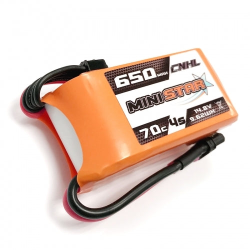 CNHL MINISTAR 650MAH 14.8V 4S 70C LIPO BATTERY