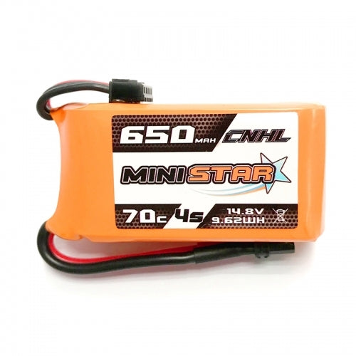 CNHL MINISTAR 650MAH 14.8V 4S 70C LIPO BATTERY
