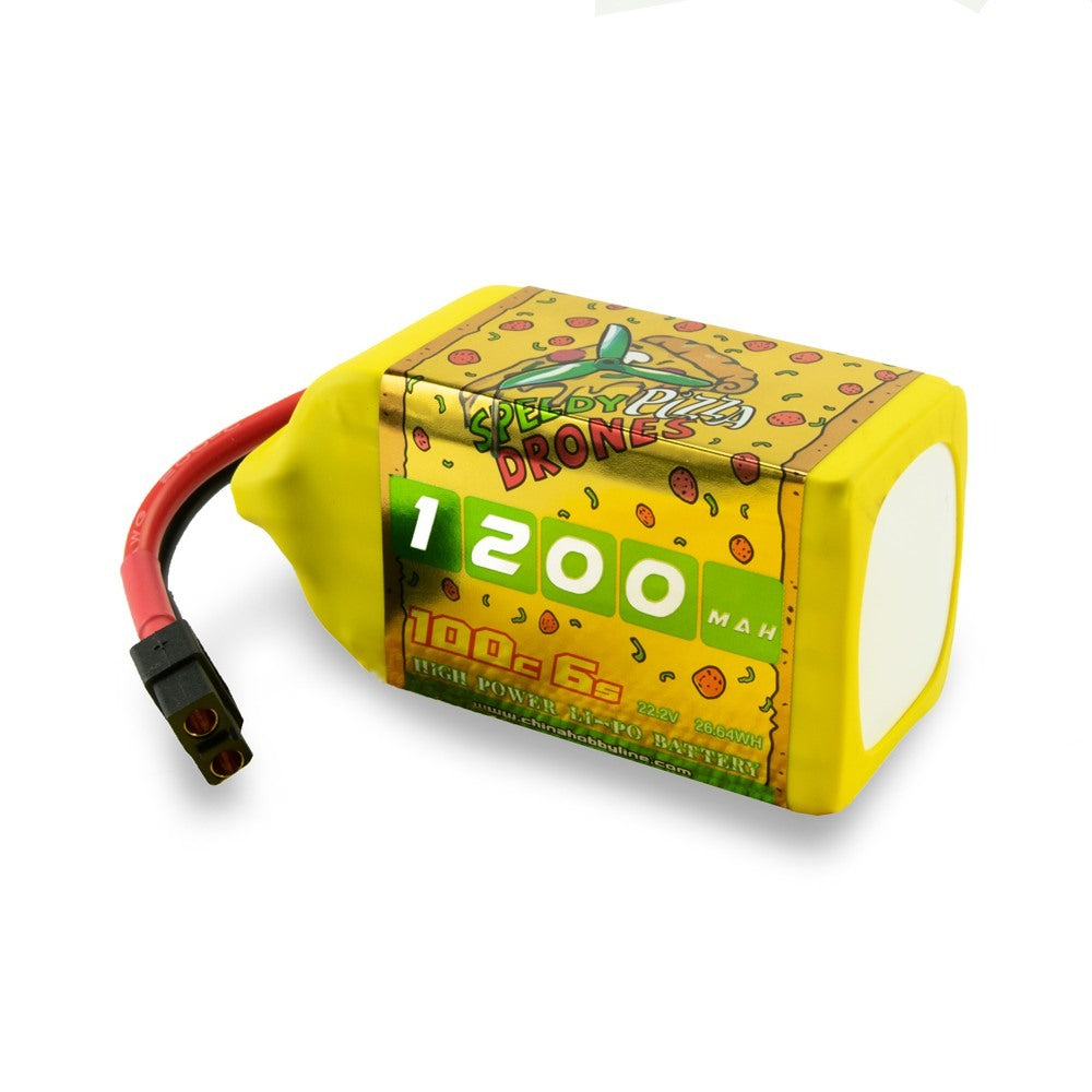CNHL Speedy Pizza Drones 1200mAh 22.2V 6S 100C Lipo Battery &#8211; XT60