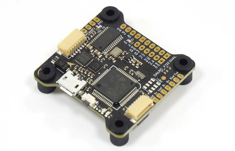 DALRC F722 DUAL F7 FLIGHT CONTROLLER MPU6000 AND ICM20602 BUILT-IN OSD