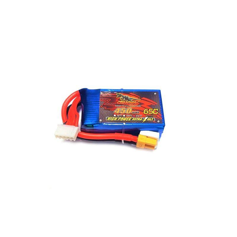 Dinogy 4S 14.8v 450mAh 65c Lipo XT30