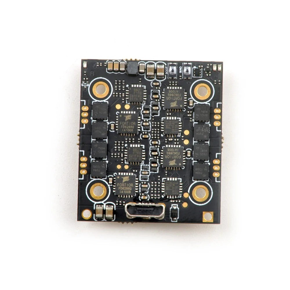 Happymodel ELRS X1 AIO 2-4S F4 Flight Controller Built-in 12A 4in1 ESC SPI ExpressLRS 2.4GHz Receiver for Toothpick RC Drone FPV Racing