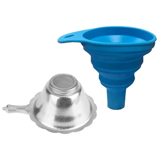 Metal UV Resin Filter Cup+ Silicon Funnel Set For 3D Printer