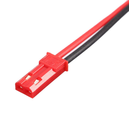5 Pairs 2 Pins JST Male & Female Connectors Plug Cable Wire Line 110mm Red