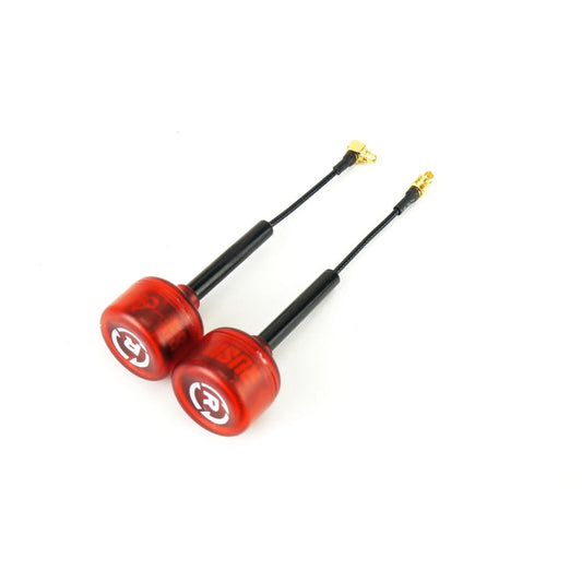 Rush Cherry RHCP MMCX Right Angle 1.2dBi 5.8Ghz FPV Antenna 2 pk