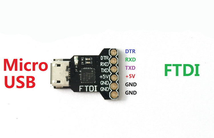 FTDI 5V Micro USB Turn To TTL MWC CP2104 Debugger Programming Unit