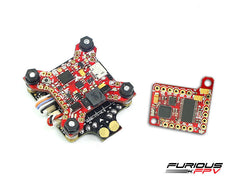 FuriousFPV combo FORTINI F4 Camera Control Edition + Piggy OSD V2 + ESC Hobbywing 4in1 40A