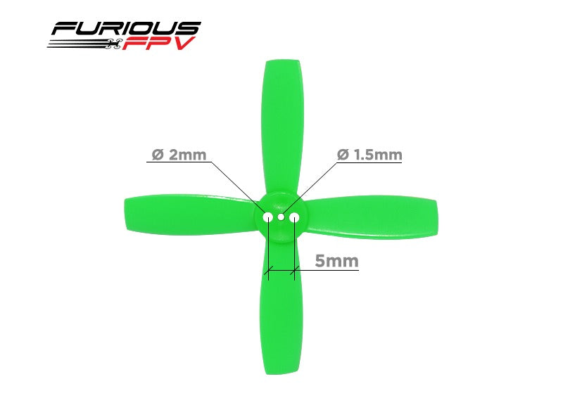 FuriousFPV High Performance 1935-4 Propellers (2CW & 2CCW)