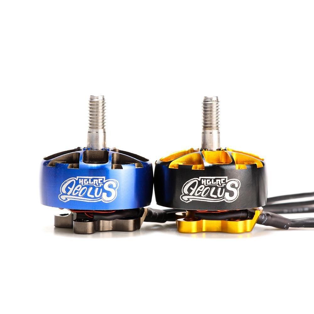 HGLRC AEOLUS 2207.5 Brushless Motor 1900KV Gold & Black