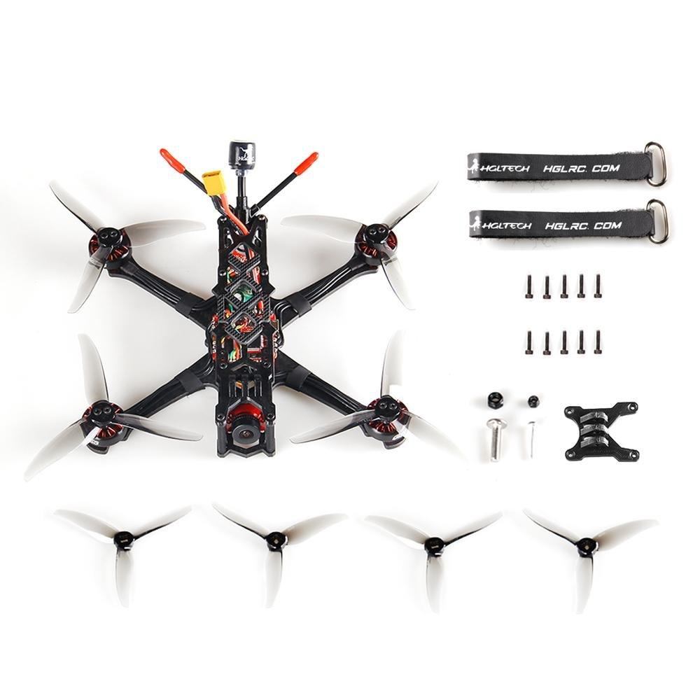HGLRC Sector 4 FR Sub250g Freestyle FPV Drone - Analog Version