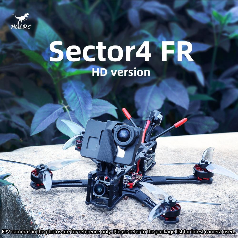 HGLRC Sector 4 FR Sub250g Freestyle FPV Drone - HD Version