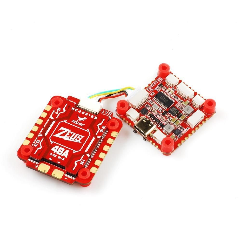 HGLRC Zeus F748 STACK FPV Racing Drone 3-6S F722 Flight Controller 48A BL_S 4in1 ESC