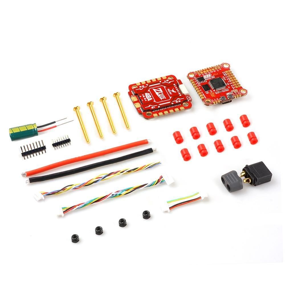 HGLRC Zeus F748 STACK FPV Racing Drone 3-6S F722 Flight Controller 48A BL_S 4in1 ESC